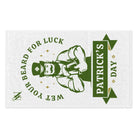 Wet Your Beard for Luck Patrick’s Day | Mix & Match Soft Fun-Flirty Lovers’ Towels