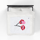 Lick My Cherries | Mix & Match Velveteen Fun-Flirty Lovers’ Blankets