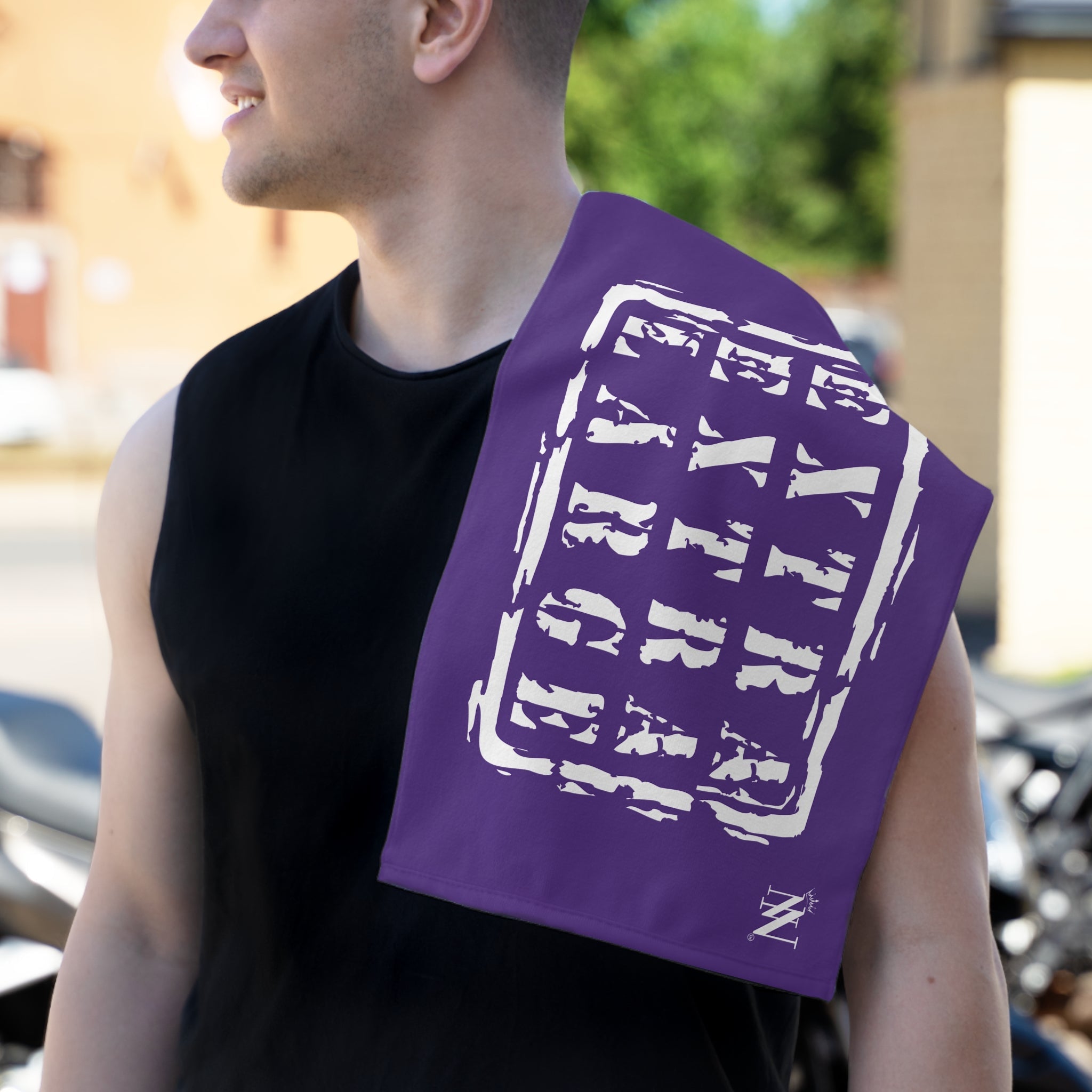 Extra Extra Large Purple | Mix & Match Soft Fun-Flirty Lovers’ Towels