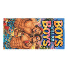 Party Boys Will Be Boys Graphic Series | Mix & Match XL Fun-Flirty Lovers’ Towels