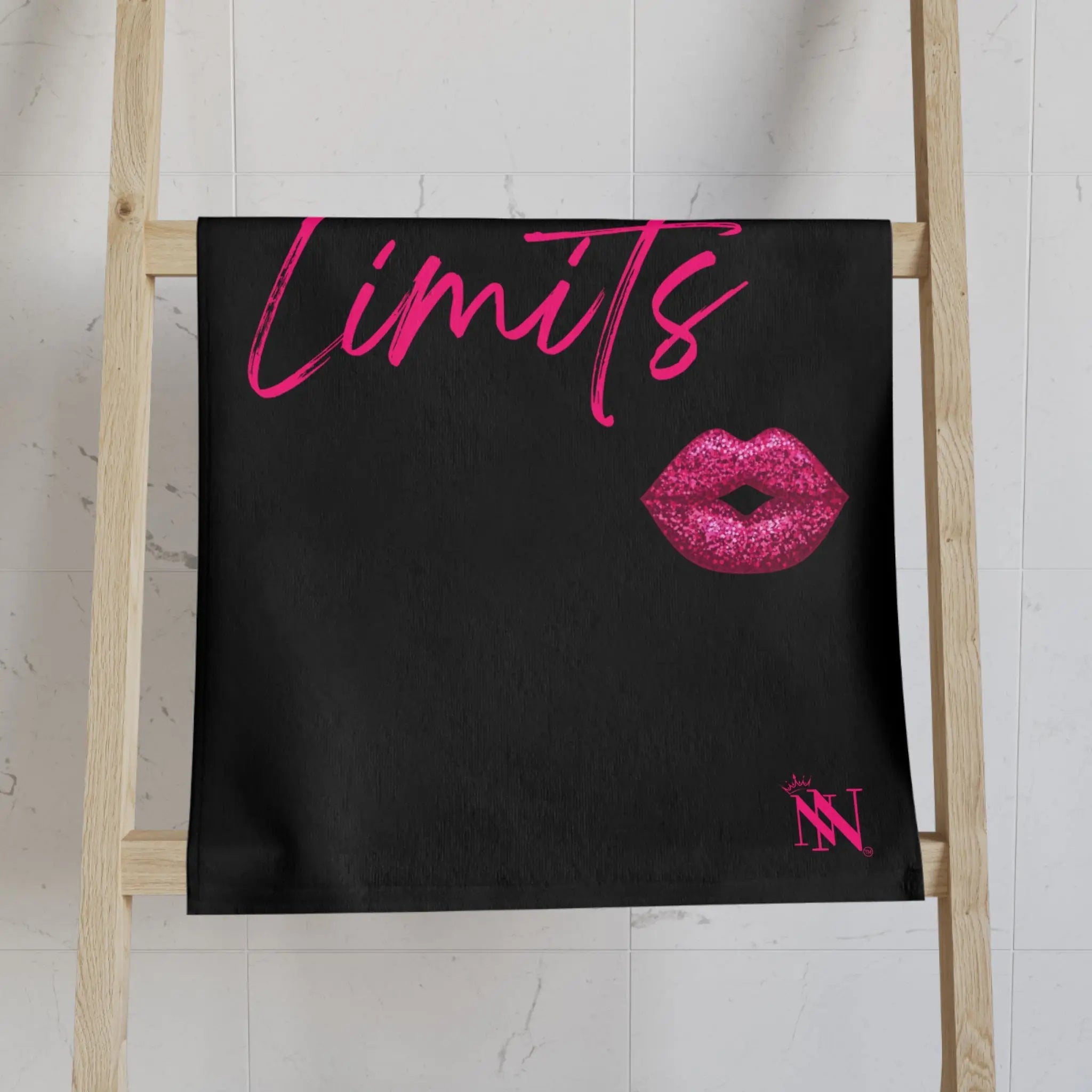 No Limits Kiss Mark Cum Towel