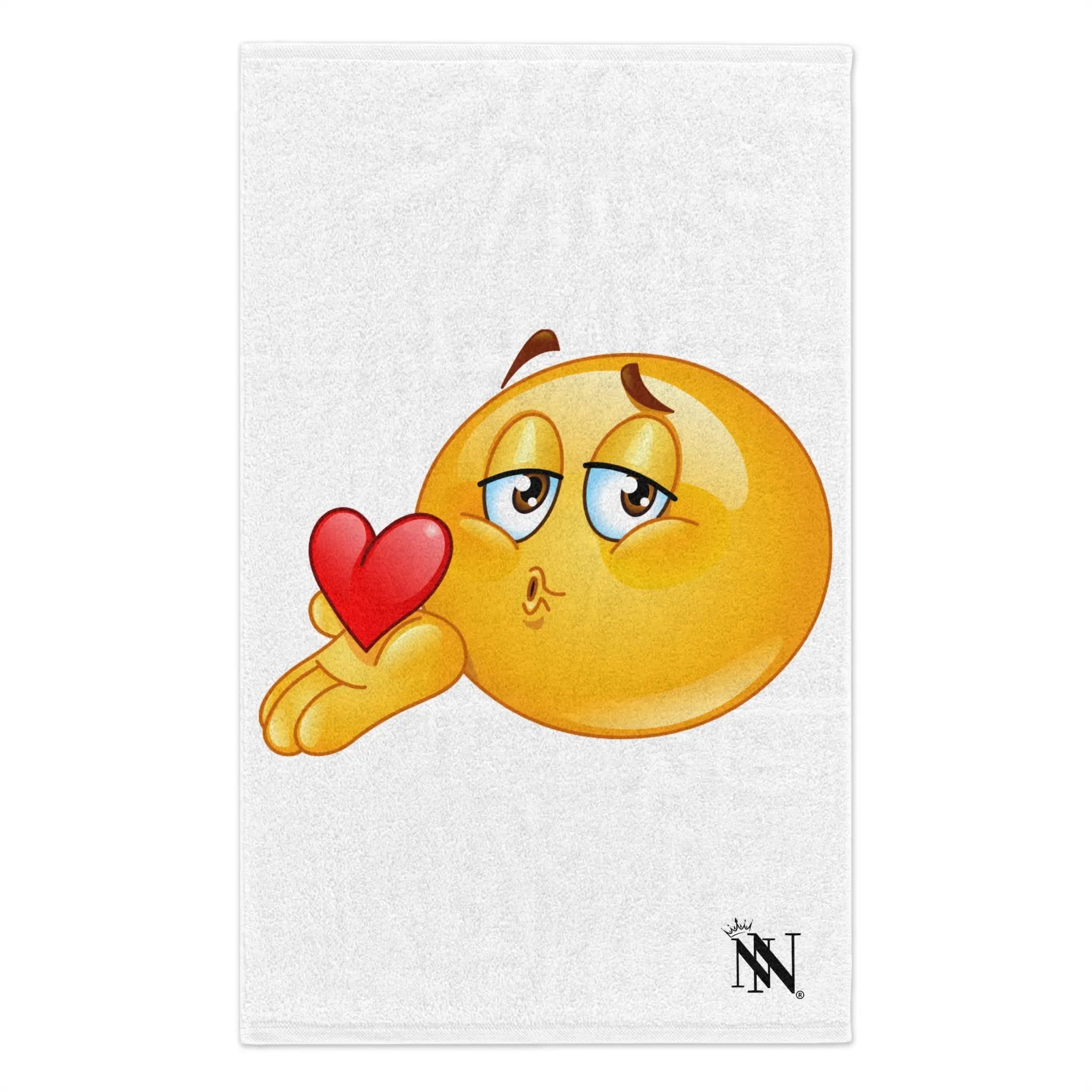 Blow Me a Kiss Emoji Sex Towel