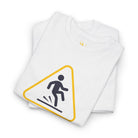 Caution: Wet Zone | Mix & Match Cotton Unisex Fun-Flirty Lovers’ T-Shirts