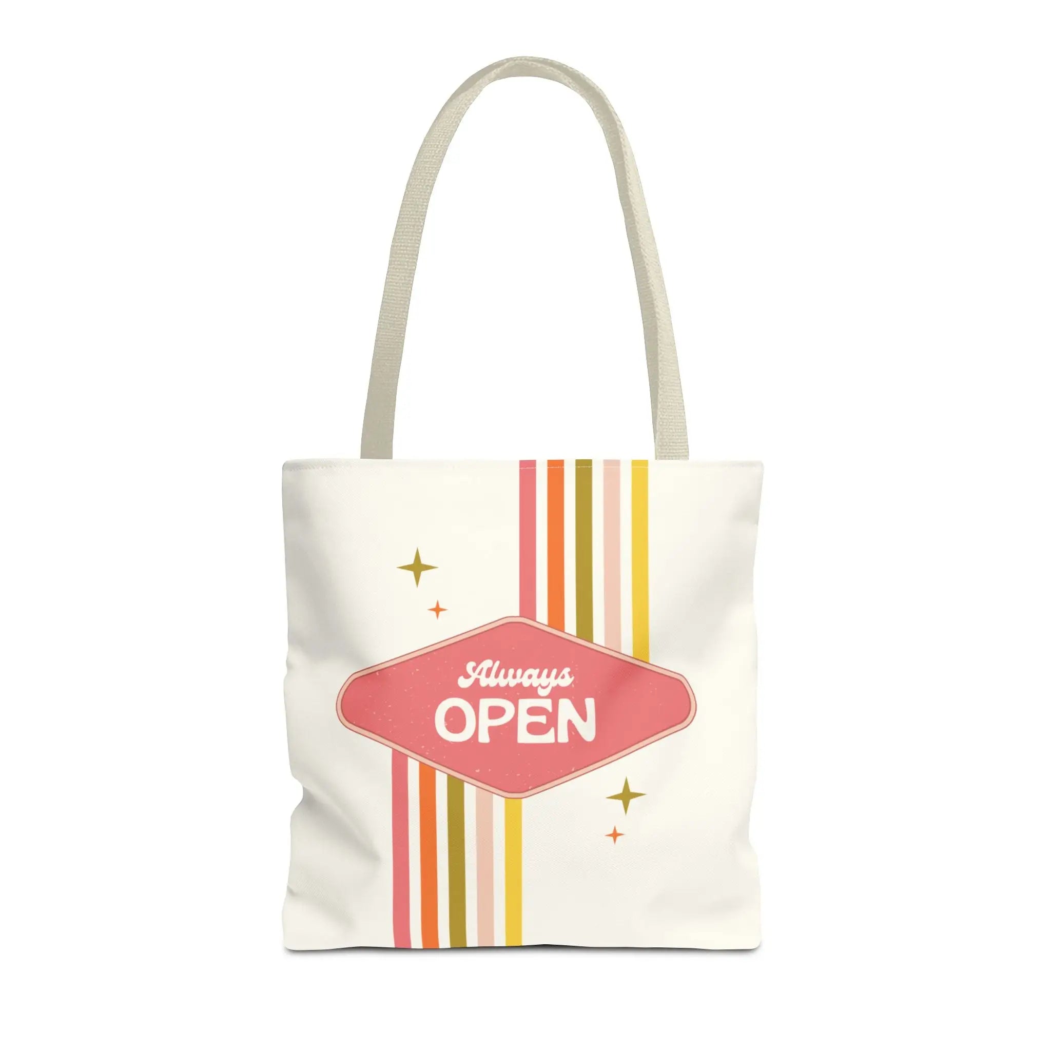 Always Open Retro Tote Bag