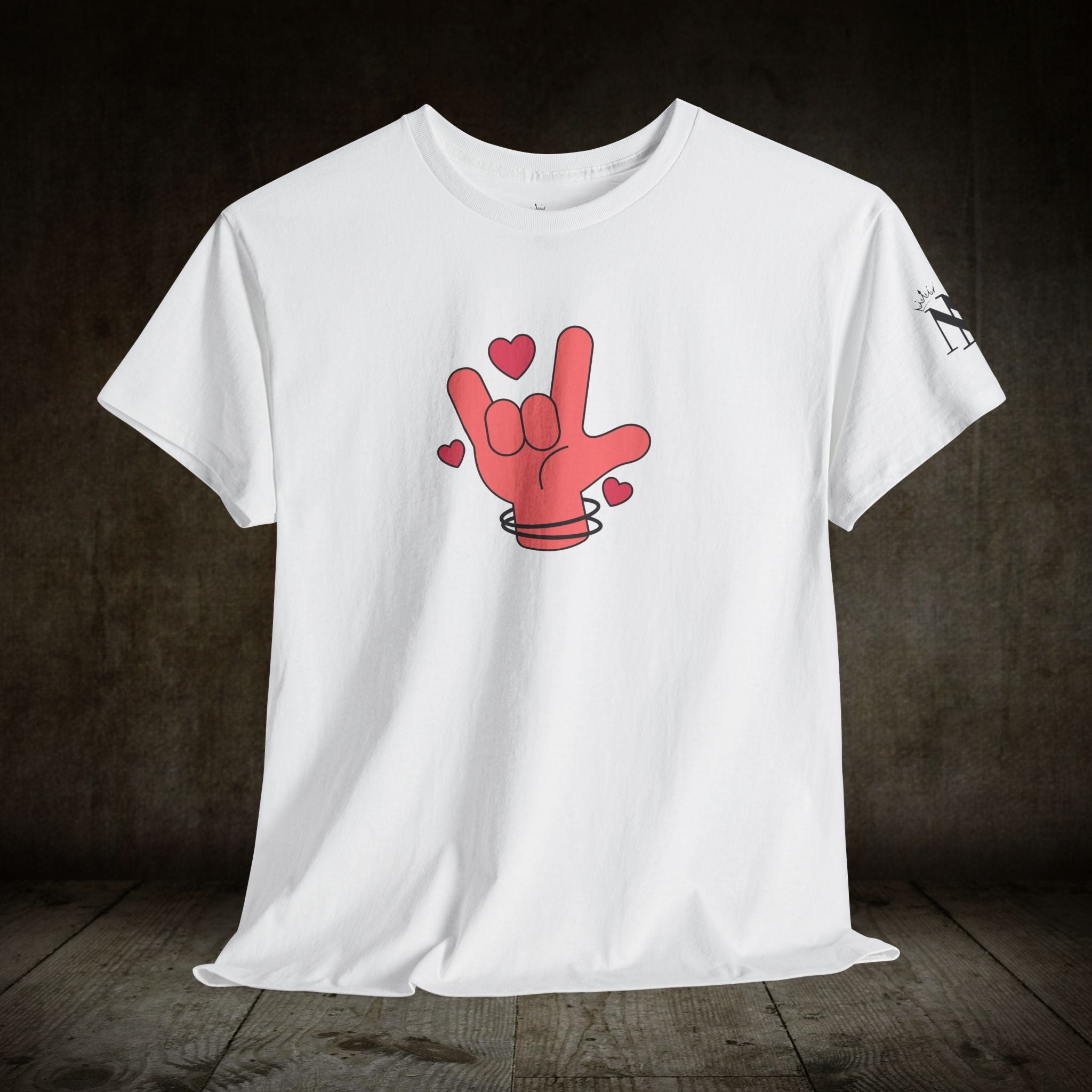 I Love You Hand Sign | Mix & Match Cotton Unisex Fun-Flirty Lovers’ T-Shirts