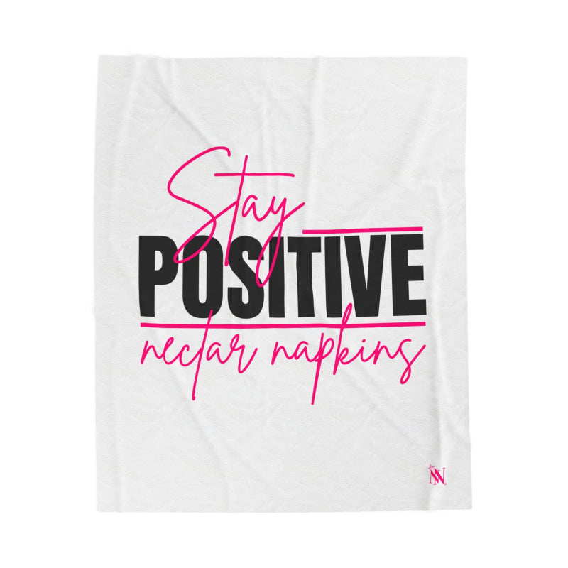 Stay Positive | Mix & Match Soft Fun-Flirty Lovers’ Blankets