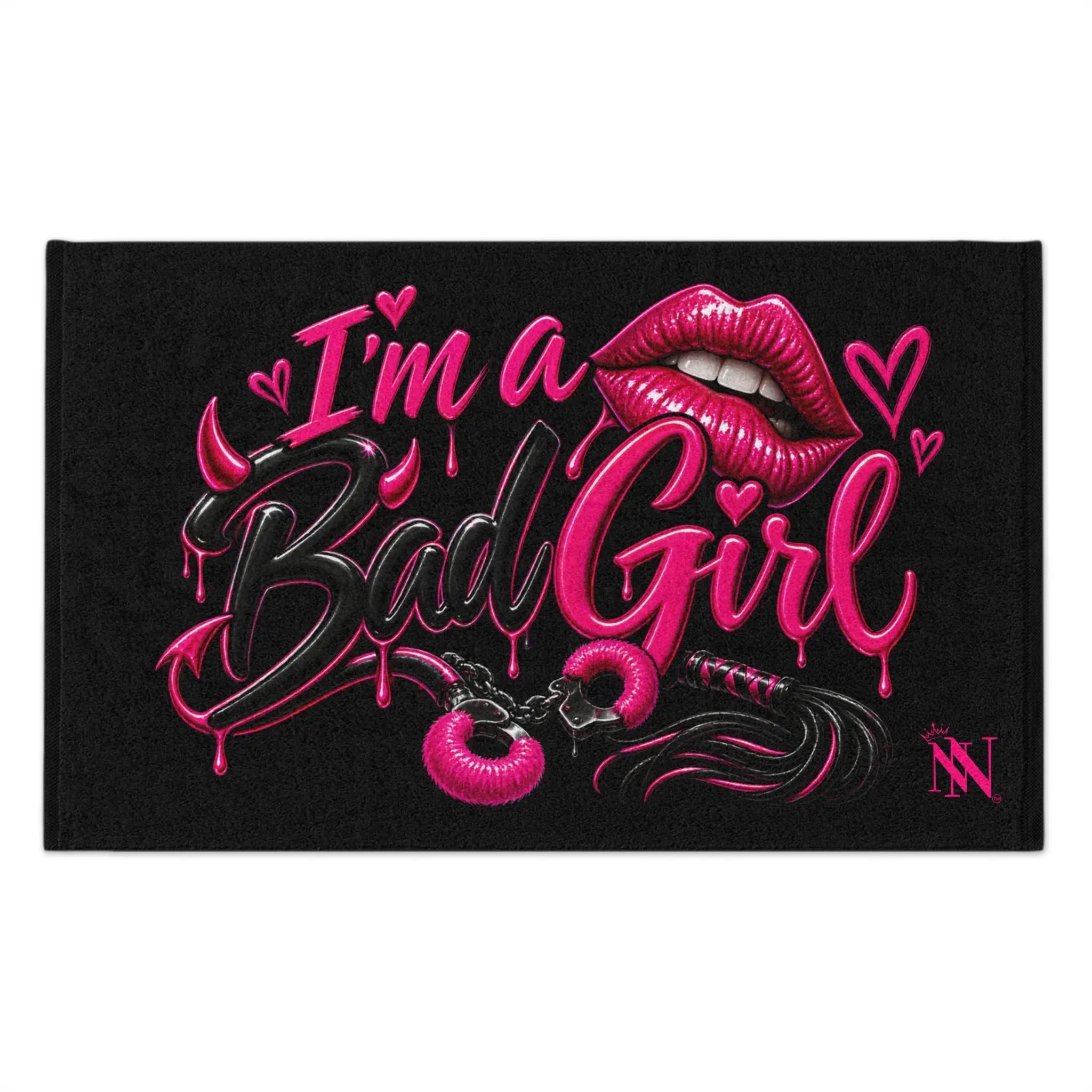 I’m a Bad Girl Sexy | Nectar Napkins Fun-Flirty Lovers’ Towels