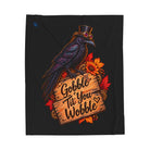 Gobble Til’ You Wobble Crow | Nectar Napkins Fun-Flirty Lovers’ Blankets