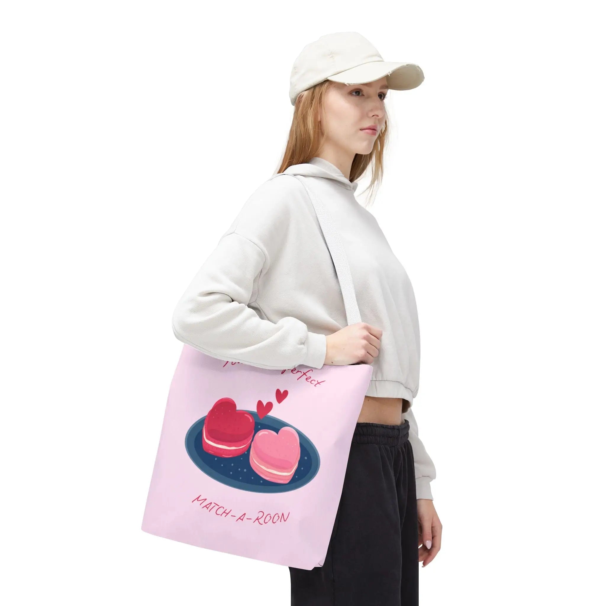 You’re My Perfect Match-A-Roon | Mix & Match Fun-Flirty Lovers’ Totes