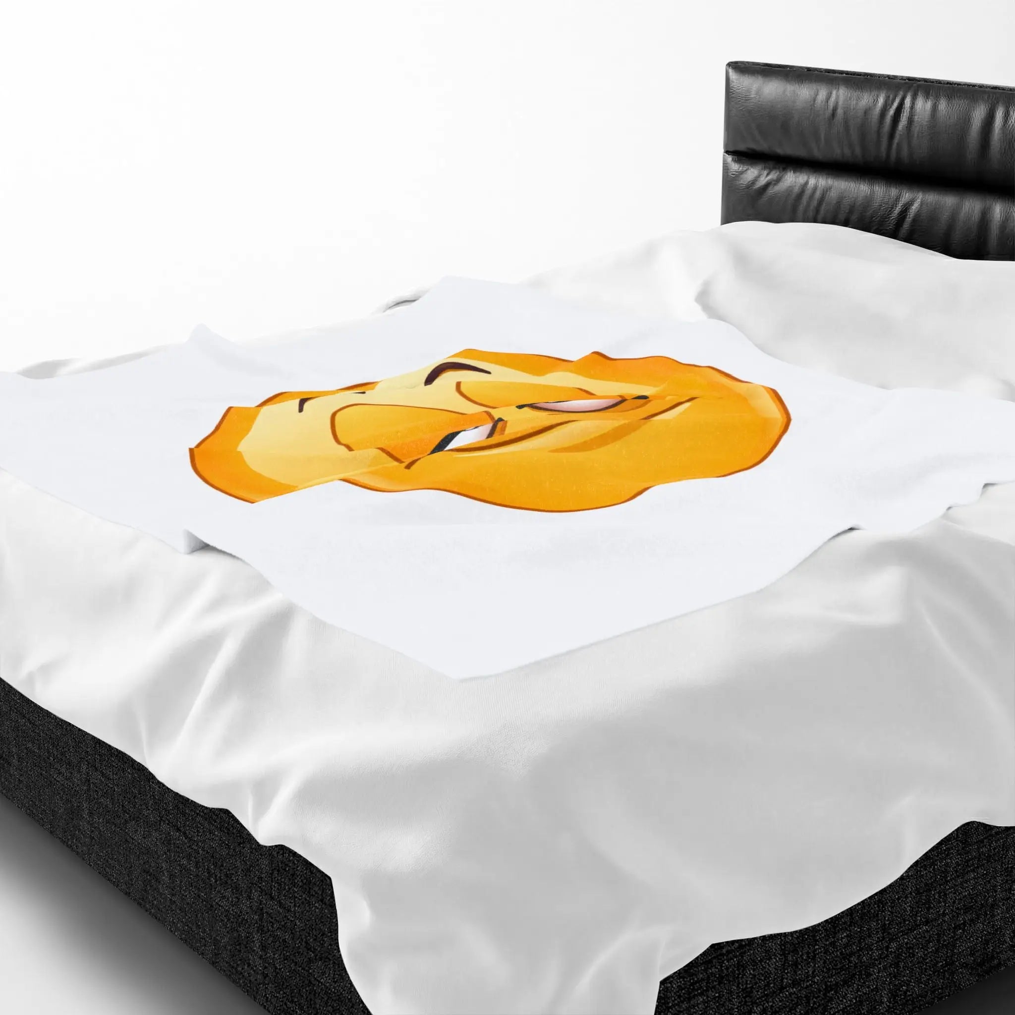 Happily Stoned Emoji Blanket