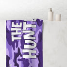 The Hunter Purple Camo Anal Towel