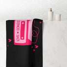 Love Songs Mix Tape | Mix & Match XL Fun-Flirty Lovers’ Towels