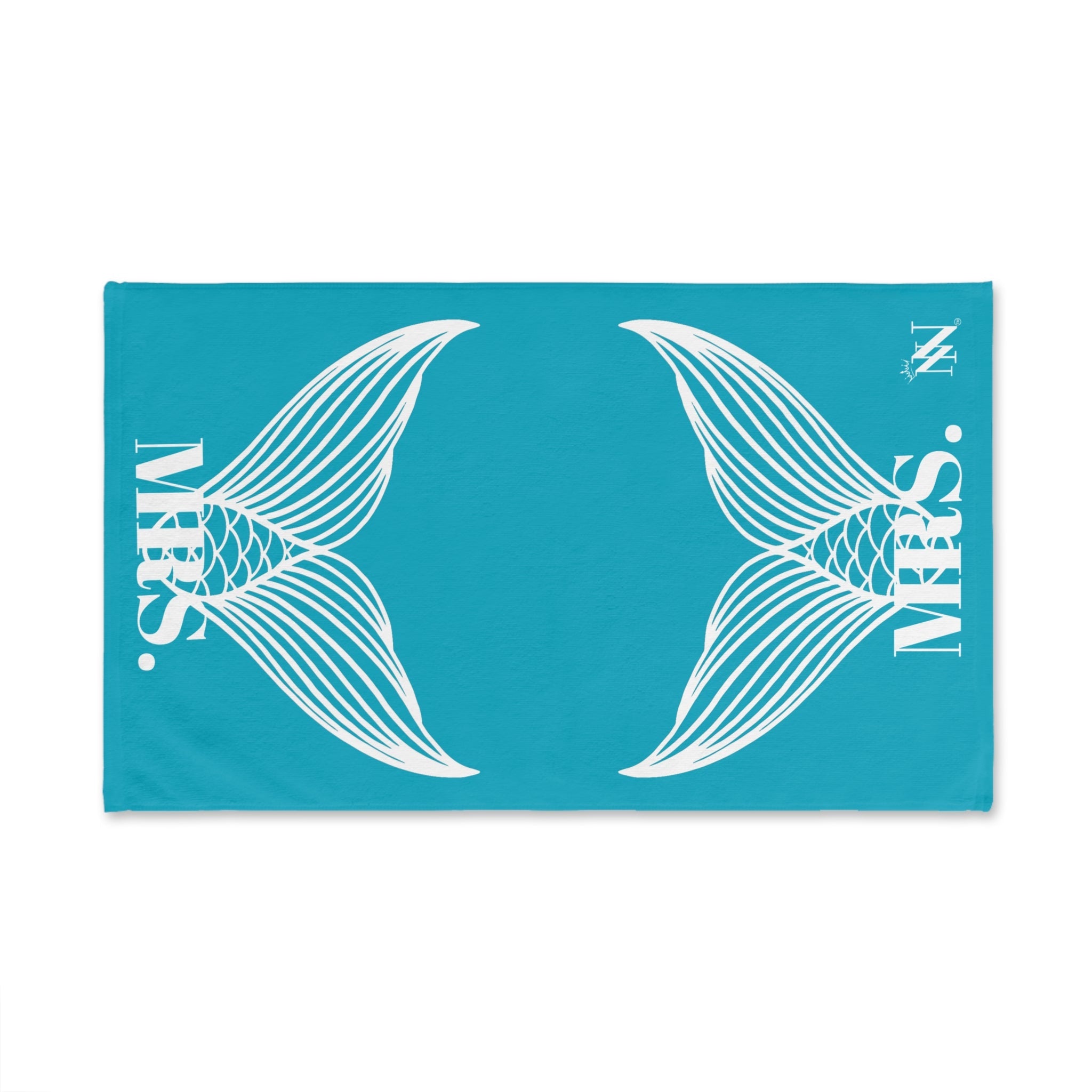 Mrs. Mrs. Mermaid Shareable Sides Teal Cum Towel