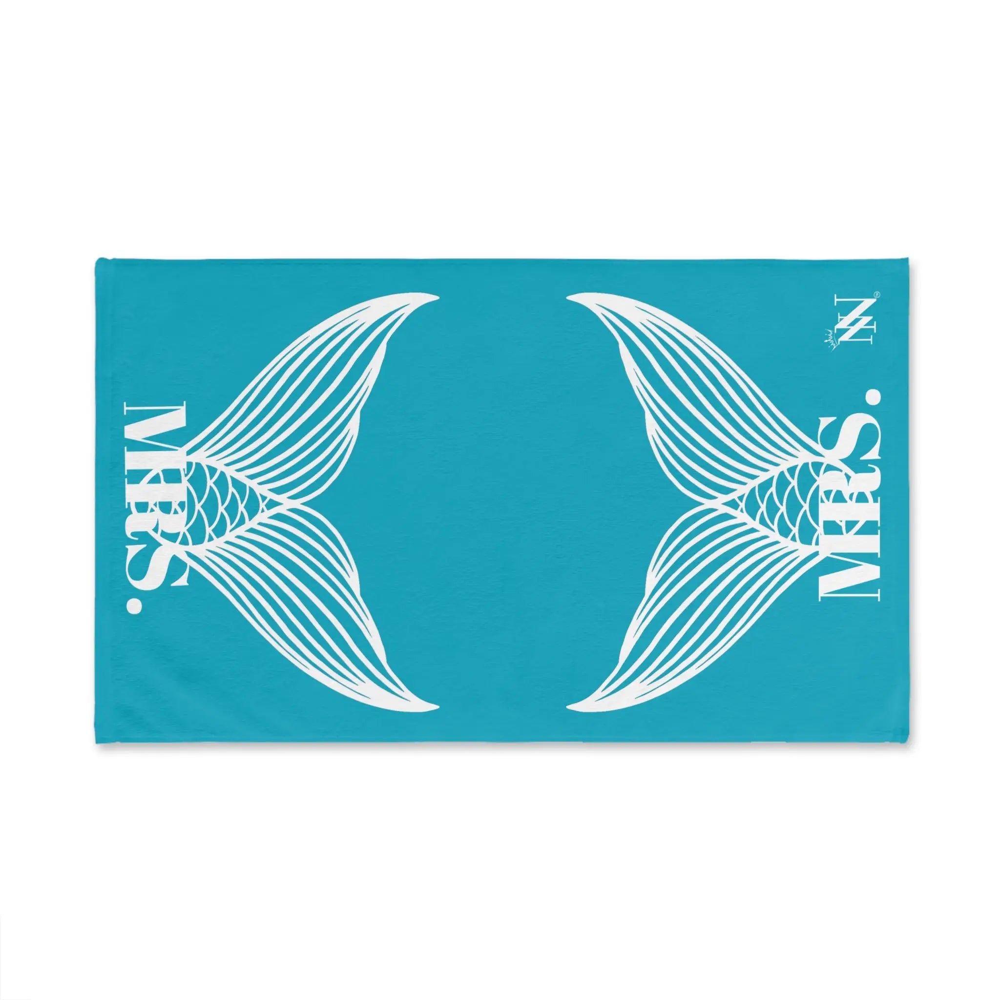 Mrs. Mrs. Mermaid Shareable Sides Teal Cum Towel