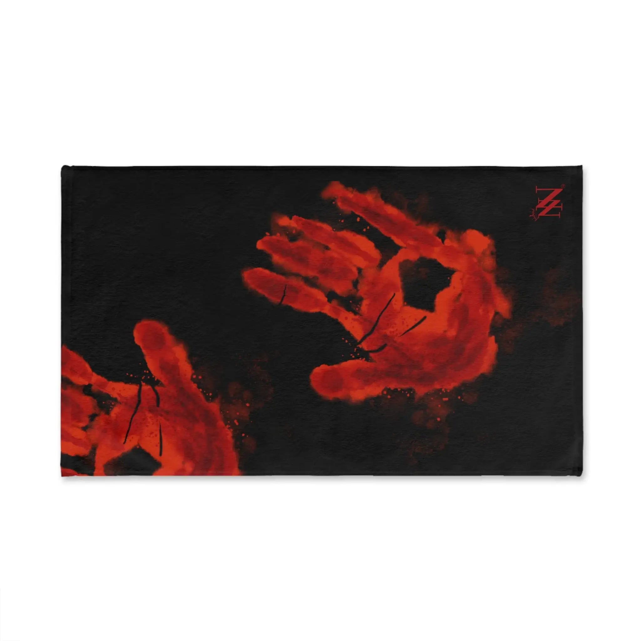 Bloody Hands Black | Mix & Match Original Fun-Flirty Lovers’ Towels