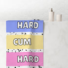 Work Hard Cum Hard | Mix & Match XL Fun-Flirty Lovers’ Towels