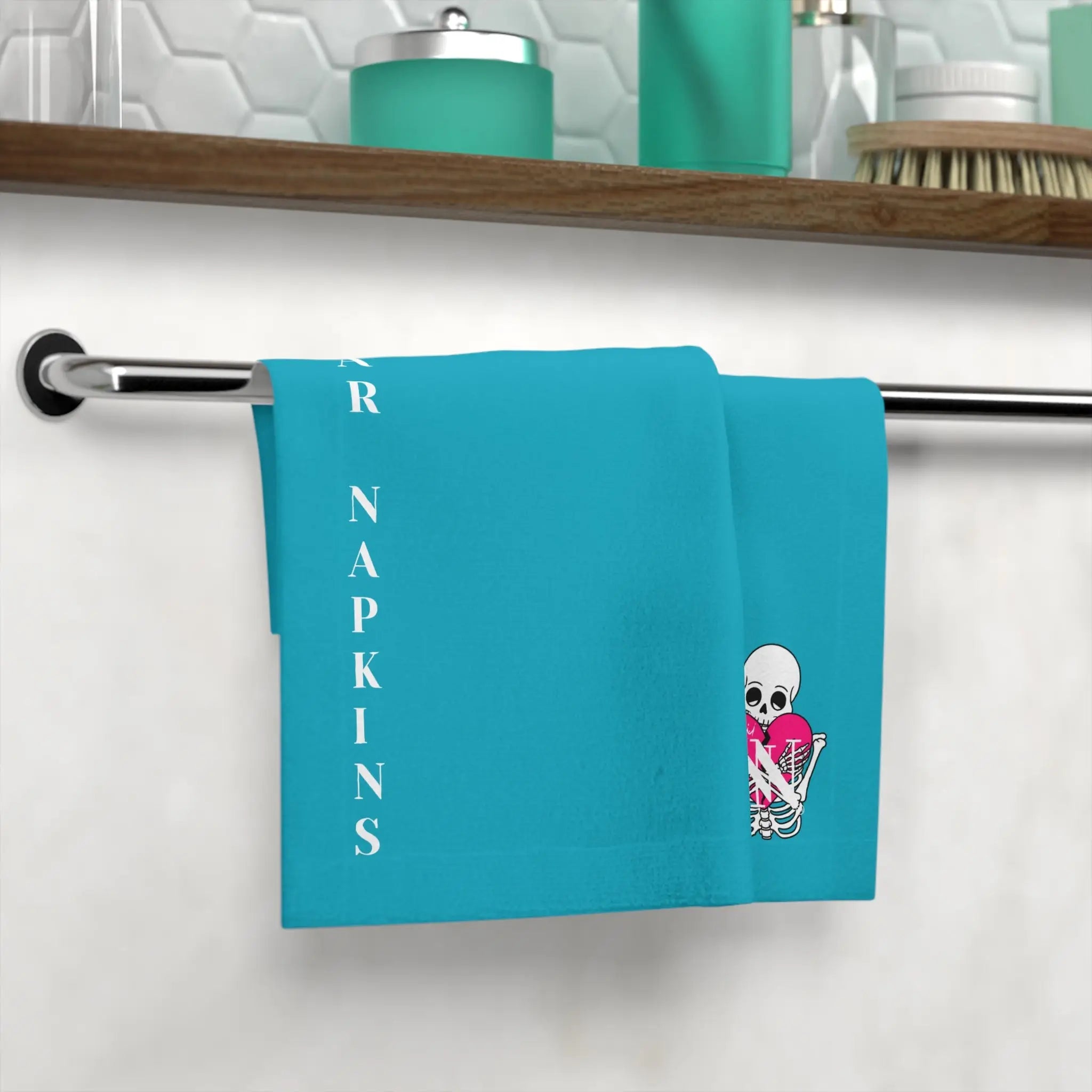 Nectar Napkins Brand Teal Microfiber Cum Rag