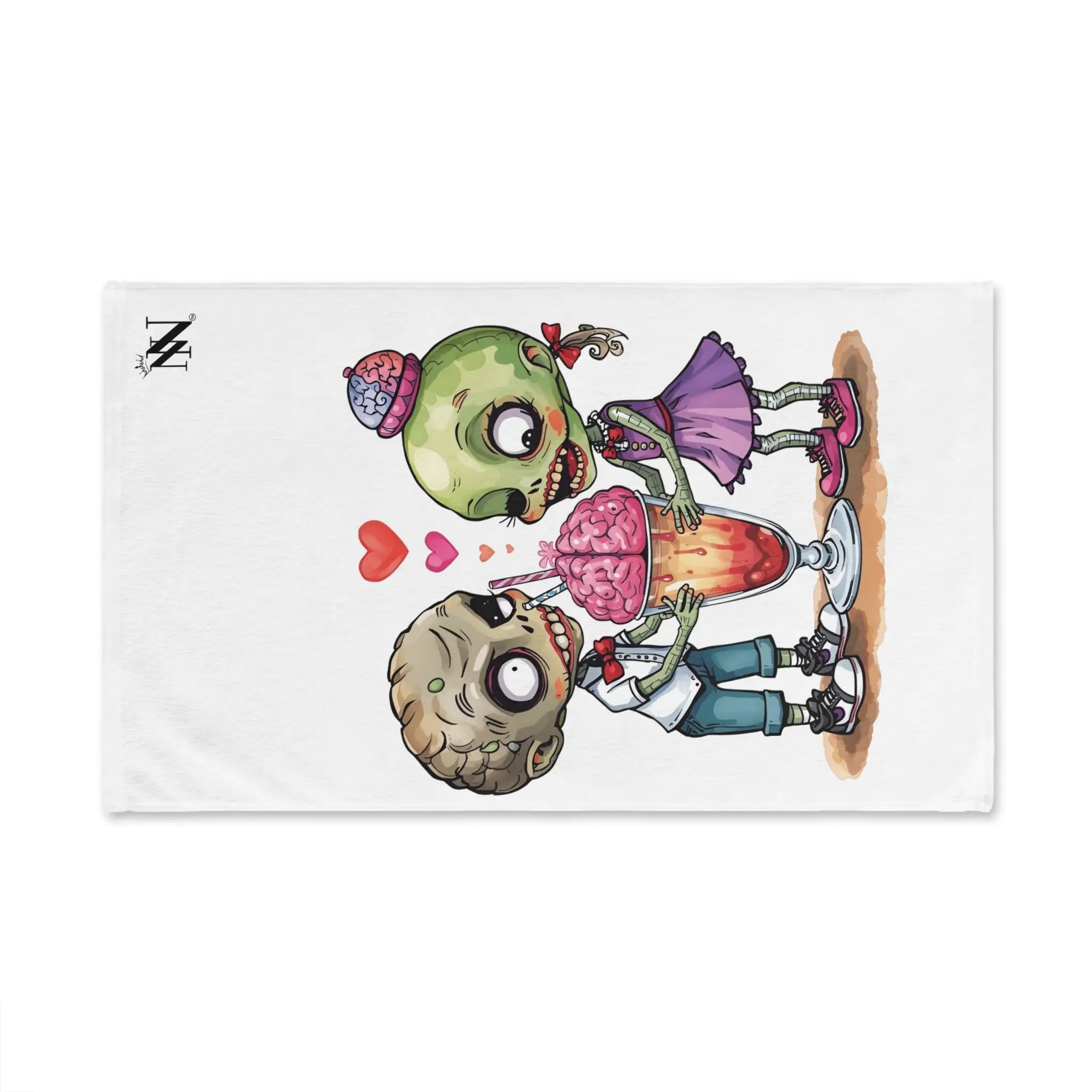 Zombies Share the Love | Mix & Match Original Fun-Flirty Lovers’ Towels