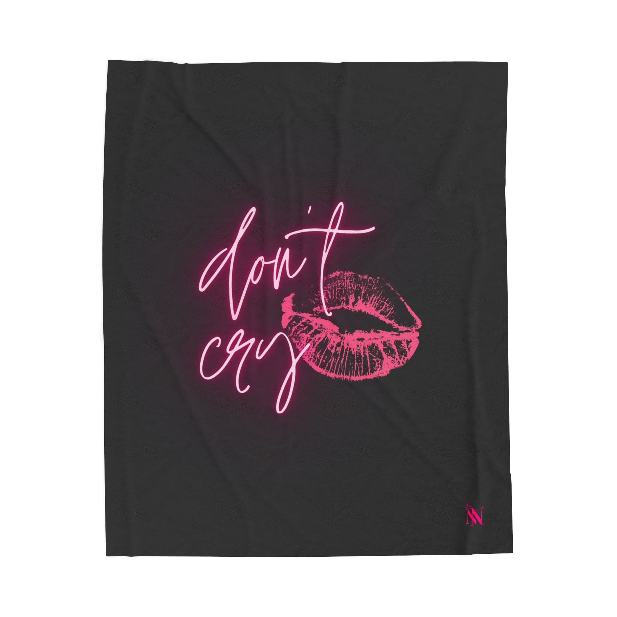 Don’t Cry | Mix & Match Velveteen Fun-Flirty Lovers’ Blankets