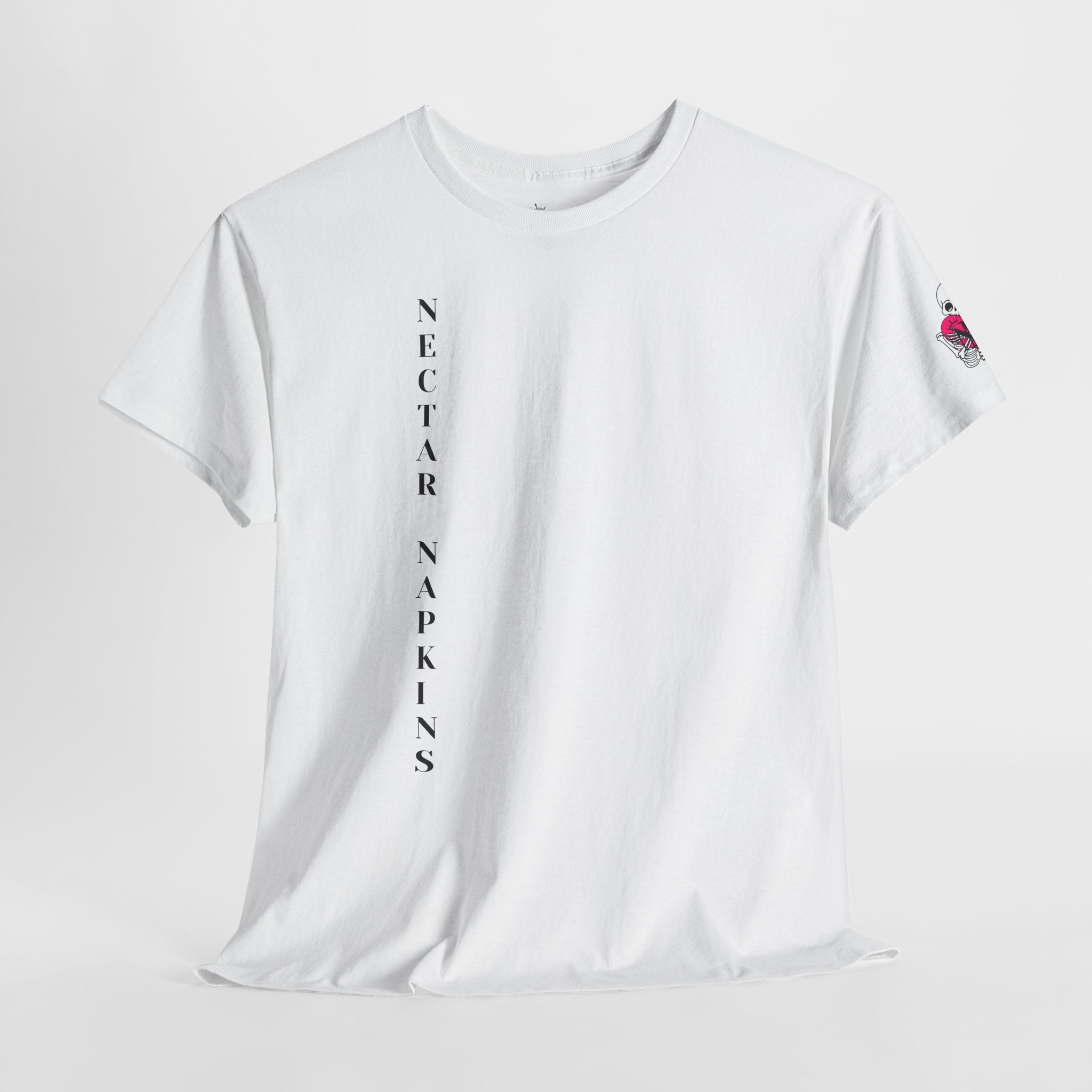Nectar Napkins Brand White | Fun-Flirty Lovers’ T-Shirts