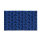 Crown Queen Pattern Blue | Mix & Match Classic Fun-Flirty Lovers’ Towels