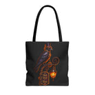 Trick Treat or Tease Crow Tote Bag