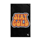 Stay Gold Retro Sticker Cum Towel