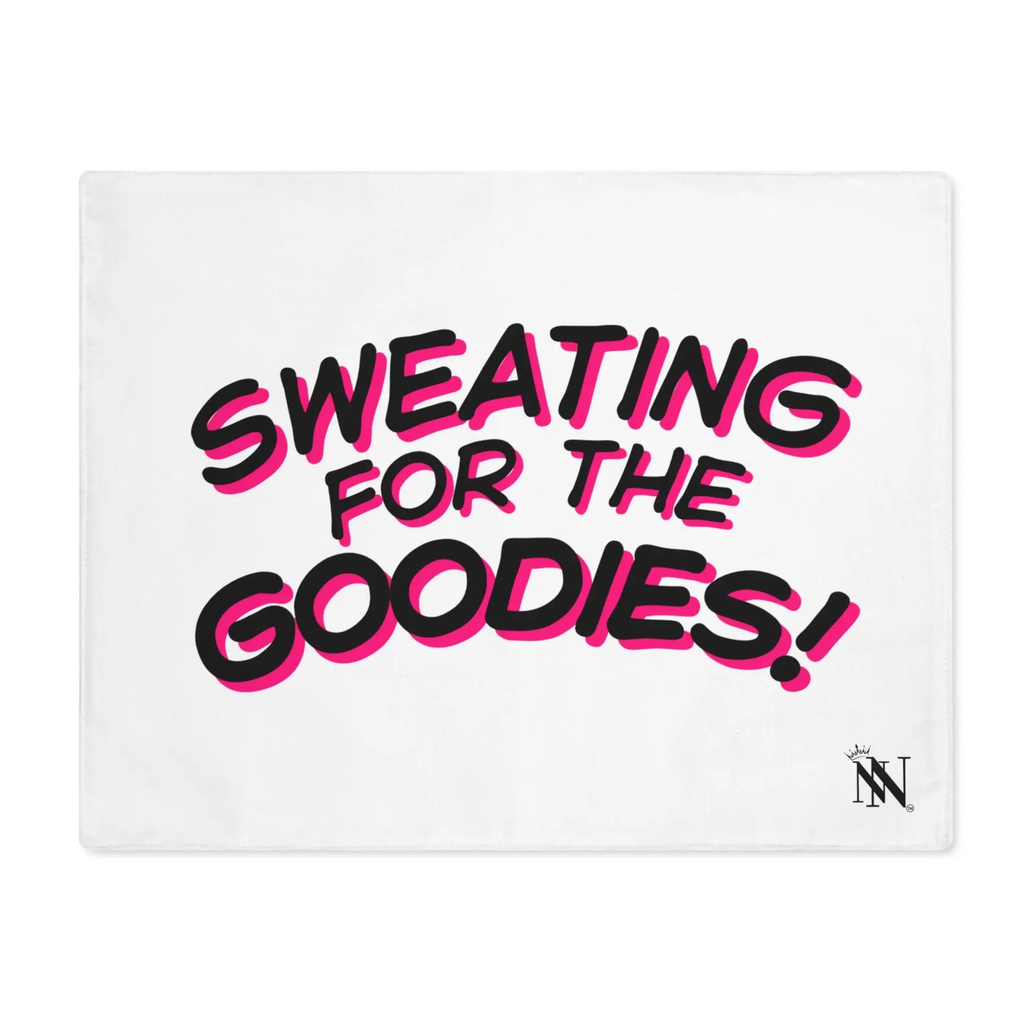 Sweating for the Goodies! Sex Toy Mat