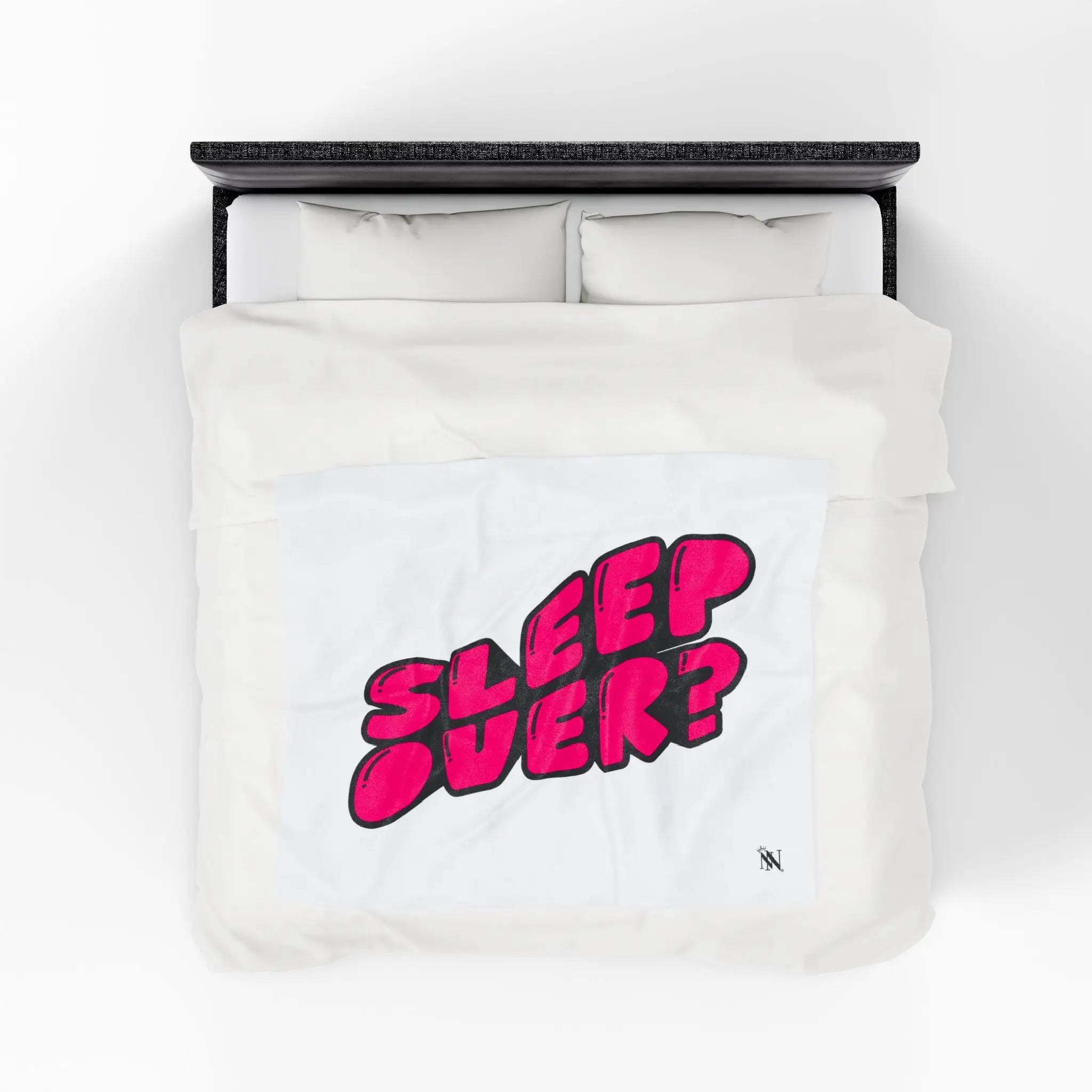Sleep Over? | Mix & Match Velveteen Fun-Flirty Lovers’ Blankets