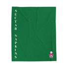 Nectar Napkins Brand Green Love Blanket