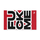 FUCK ME Block Letter Red Cum Towel
