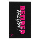 Retired Hot Girl! Black Mix & Match Soft Sex Towels | Flirty Lovers’ Gifts