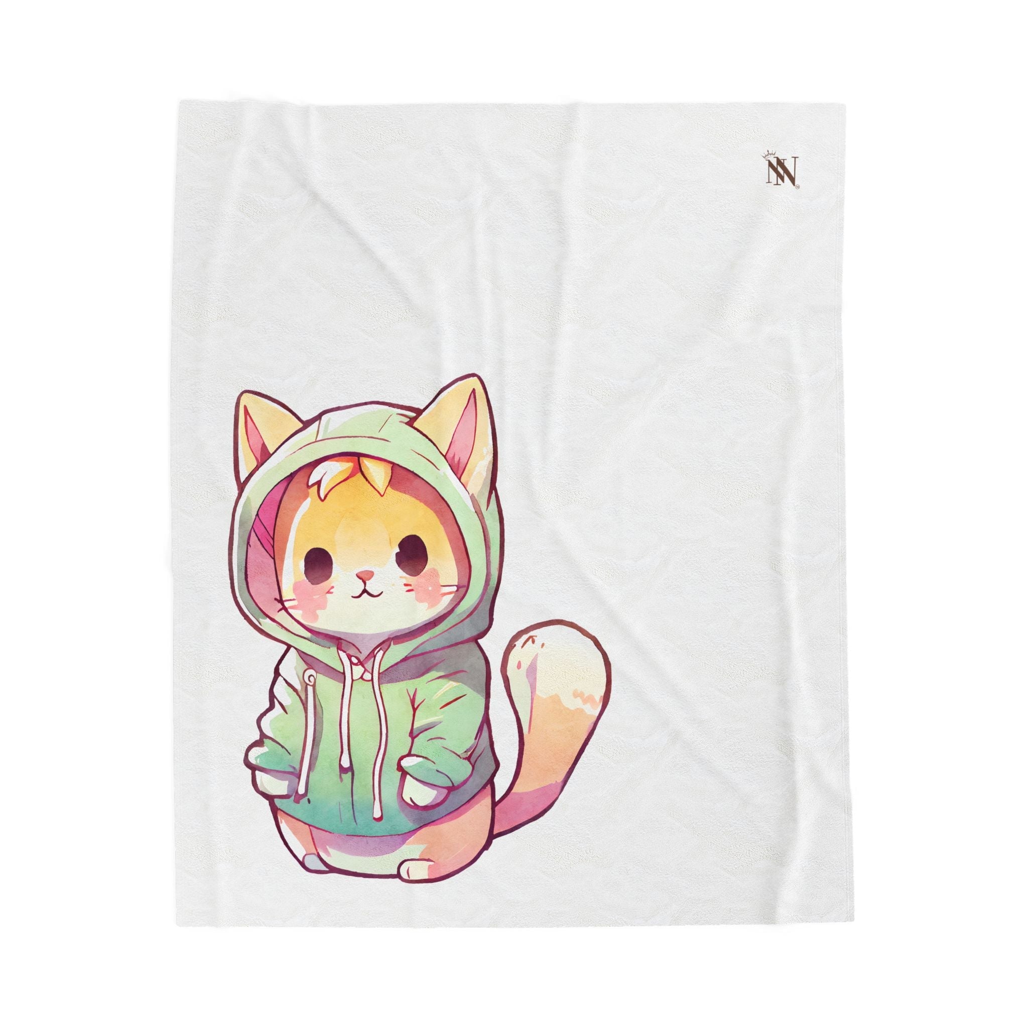 Cute Anime Kitten | Mix & Match Soft Fun-Flirty Lovers’ Blankets