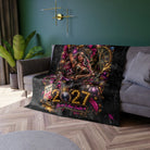 New Year’s Eve Wicked Fantasy | Nectar Napkins Fun-Flirty Lovers’ Crushed Velvet Blankets