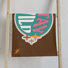 Stay Wild Retro Sticker Brown Stay Gold Retro Sticker