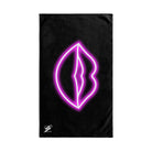 Her Lips Neon | Mix & Match Classic Fun-Flirty Lovers’ Towels