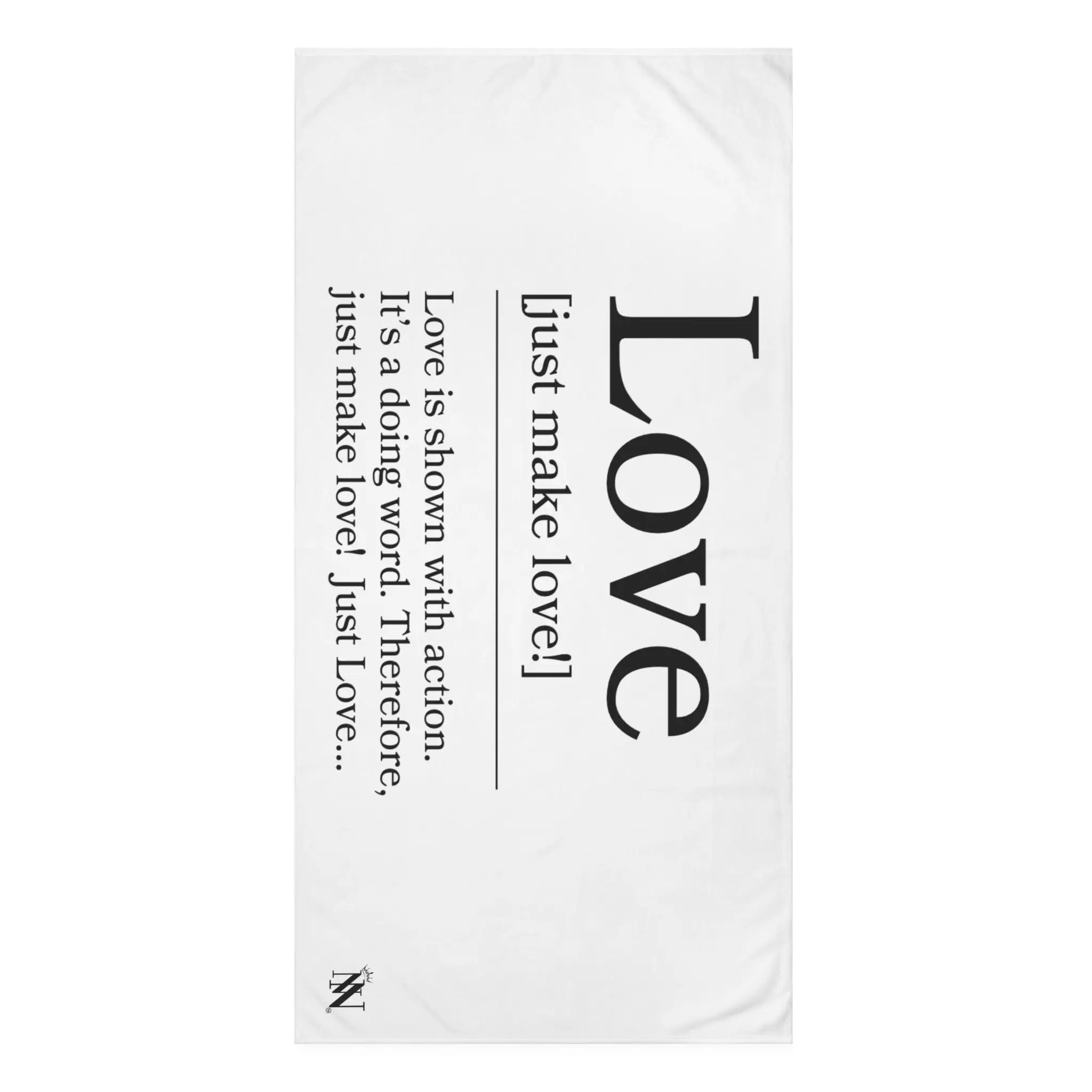 Definition of Love Big Ass Rimming Cum Towel