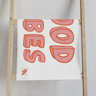 Good Vibes Red Electric Cum Towel