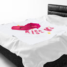 Kiss Me Heart Emoji | Nectar Napkins Fun-Flirty Lovers’ Blankets