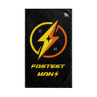 Fastest Man Lightning Bolt Cum Towel