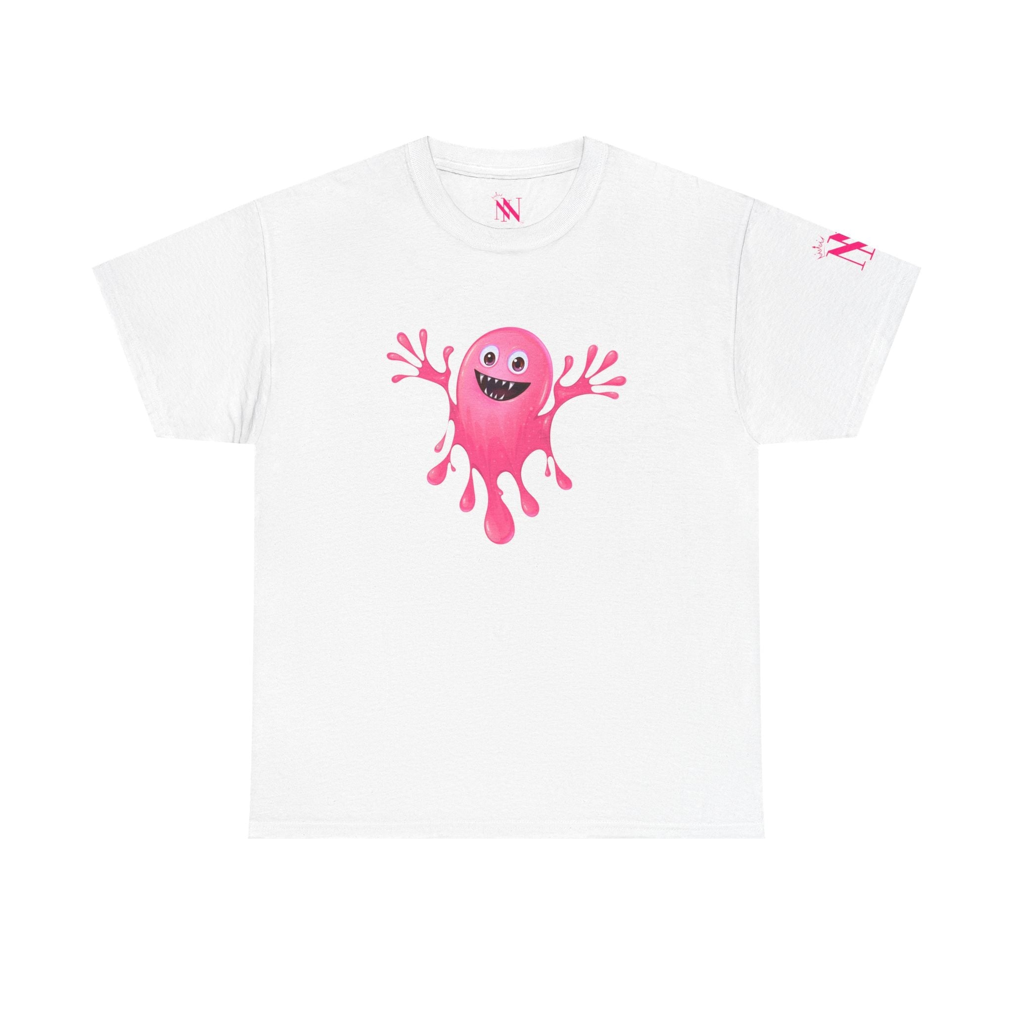 Slimy Pink Monster | Mix & Match 100% Cotton Unisex Fun-Flirty Lovers’ Tees
