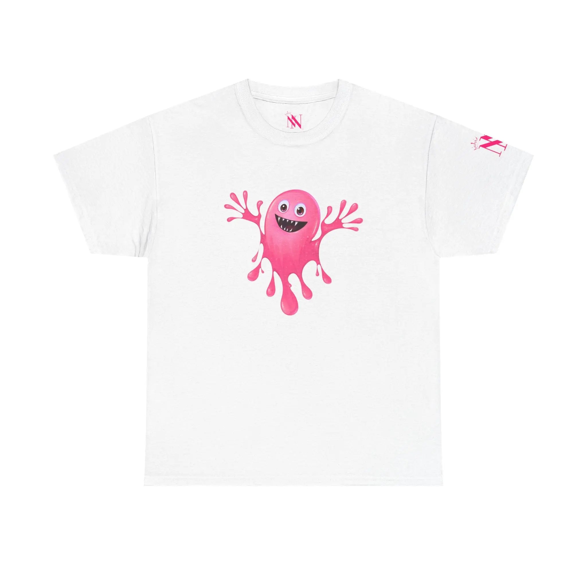 Slimy Pink Monster | Mix & Match 100% Cotton Unisex Fun-Flirty Lovers’ Tees