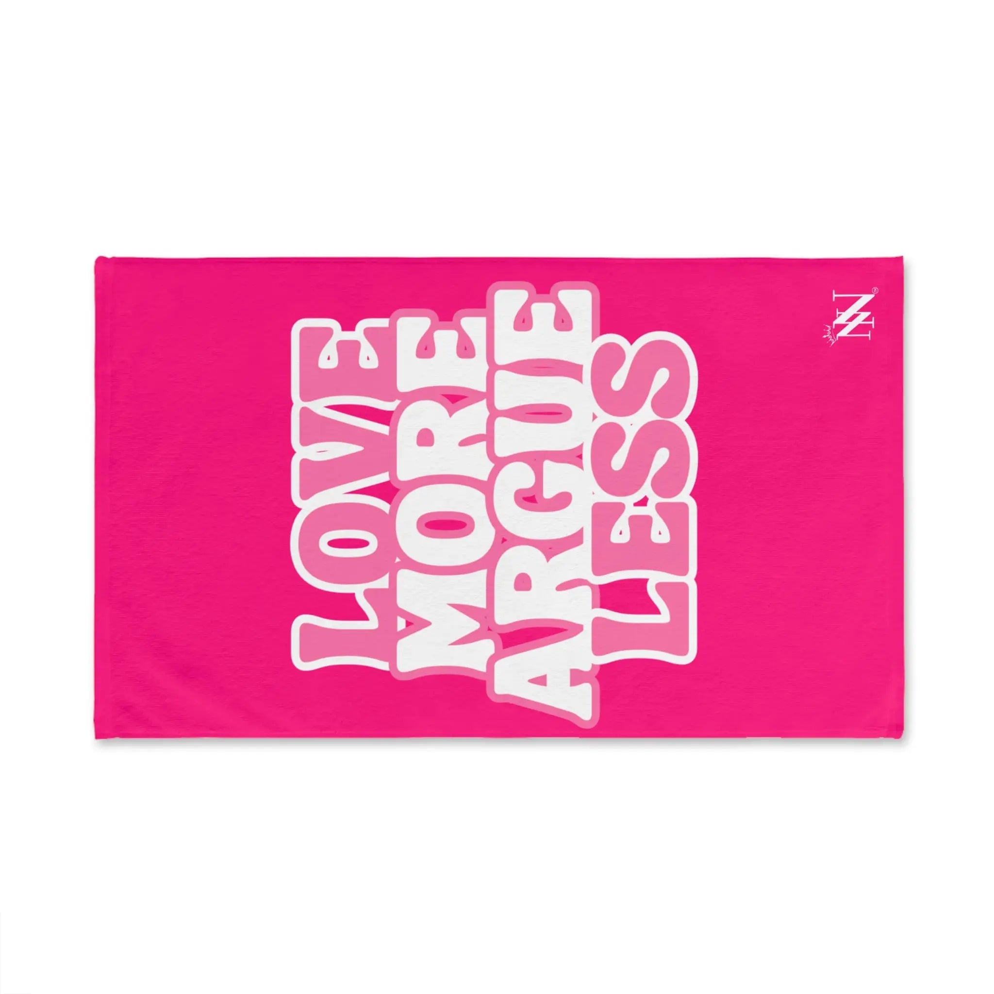 Love More Argue Less | Mix & Match Classic Fun-Flirty Lovers’ Towels