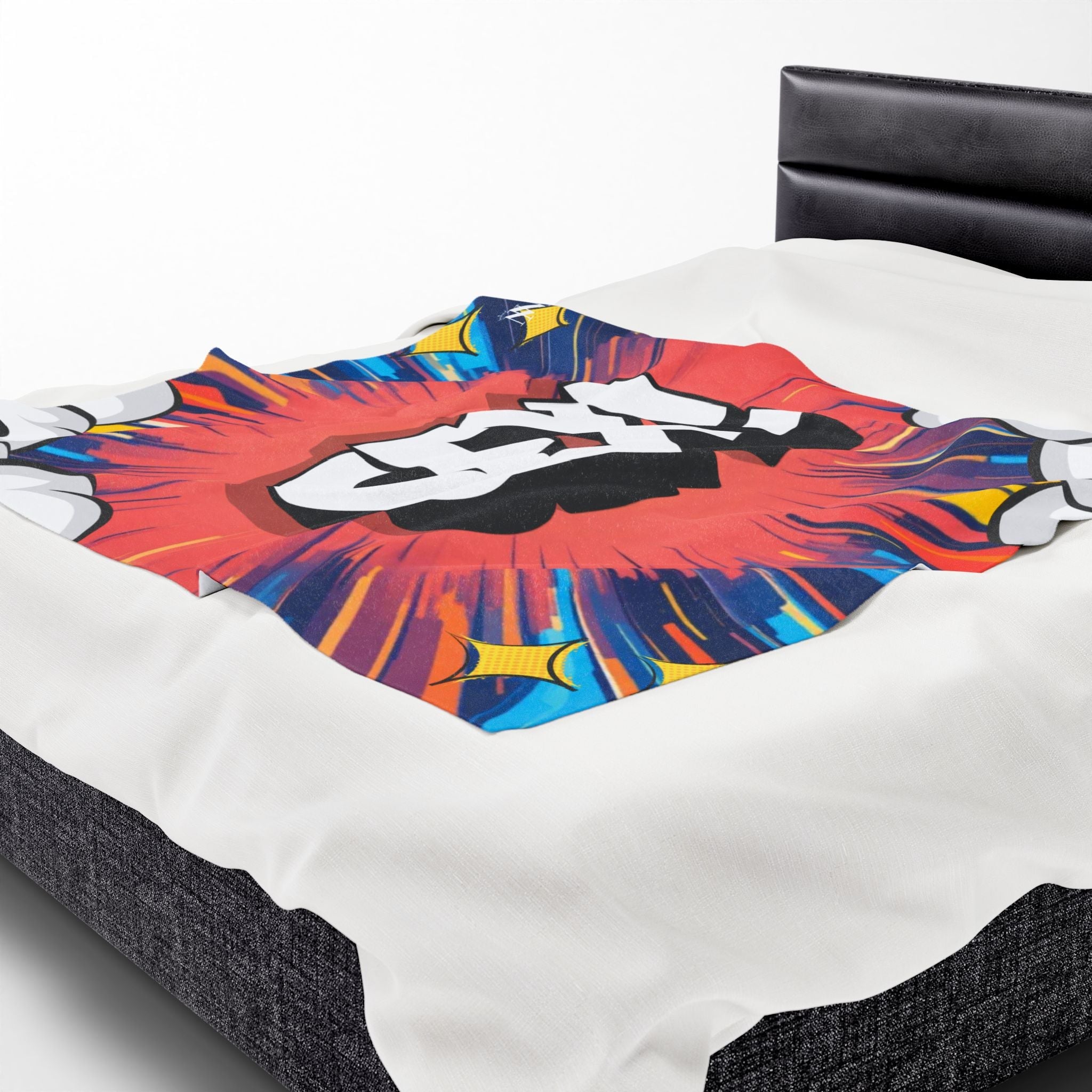 Sex! Pow | Mix & Match Velveteen Fun-Flirty Lovers’ Blankets