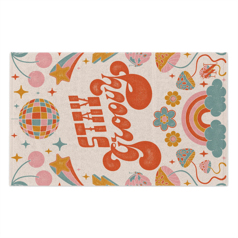 Stay Groovy Vintage Boho | Mix & Match Soft Fun-Flirty Lovers’ Towels