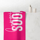 Cumming Soon Plain Signature Pink Anal Sex Towel