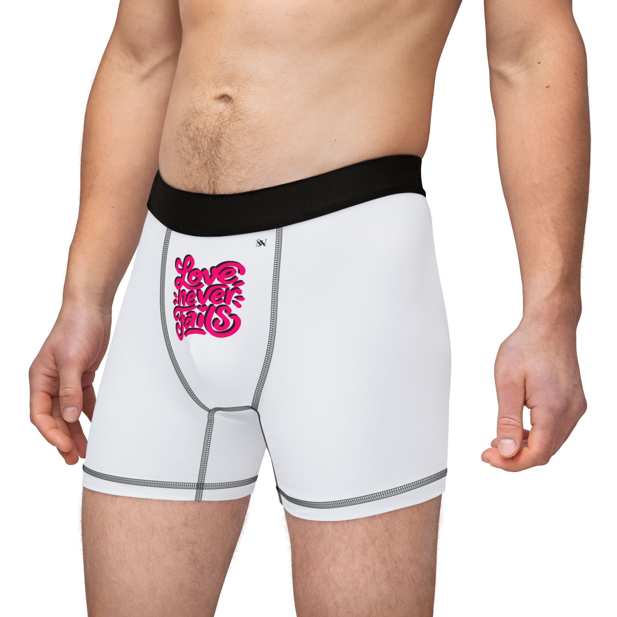 Love Never Fails | Mix & Match Men’s Fun-Flirty Lovers’ Boxer Briefs