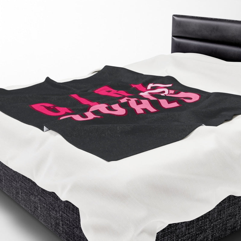 Girl Got Goals | Mix & Match Soft Fun-Flirty Lovers’ Blankets