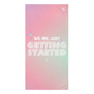 We Are Just Getting Started Extra Large Sex Towel