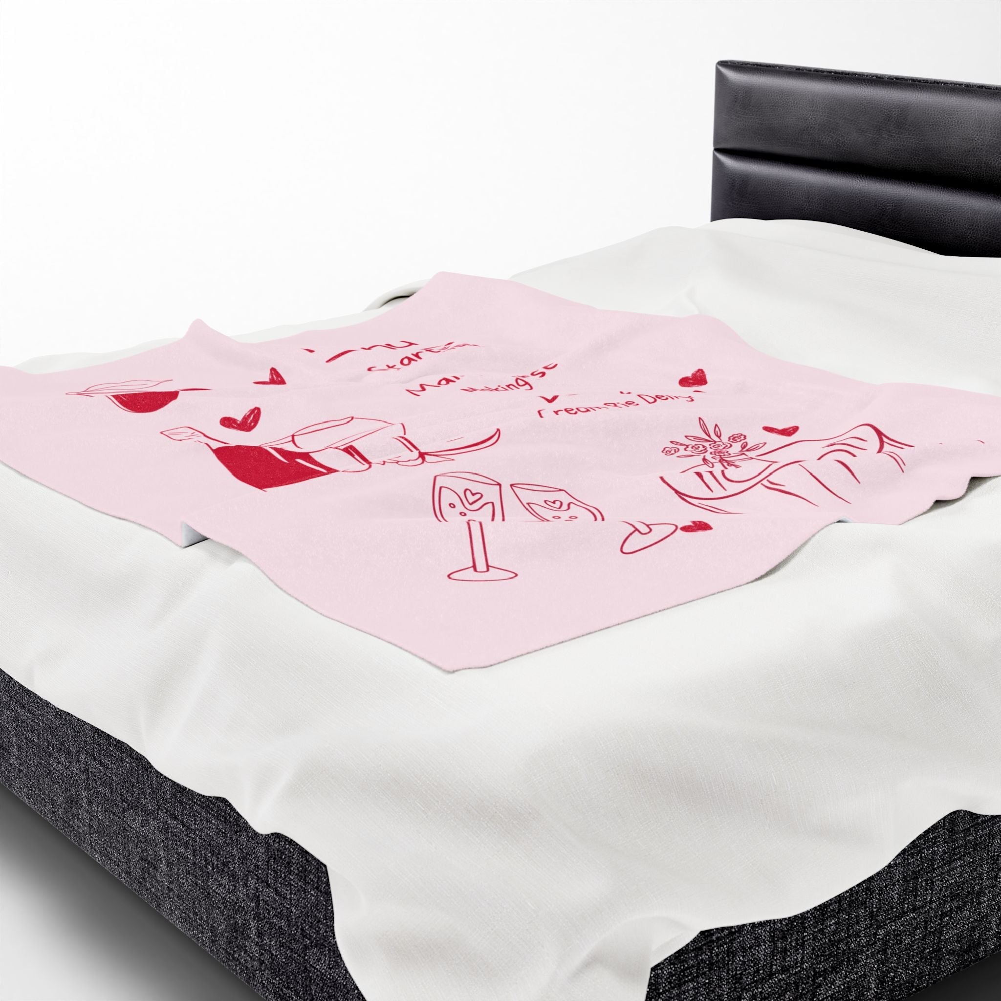The Menu | Mix & Match Velveteen Fun-Flirty Lovers’ Blankets